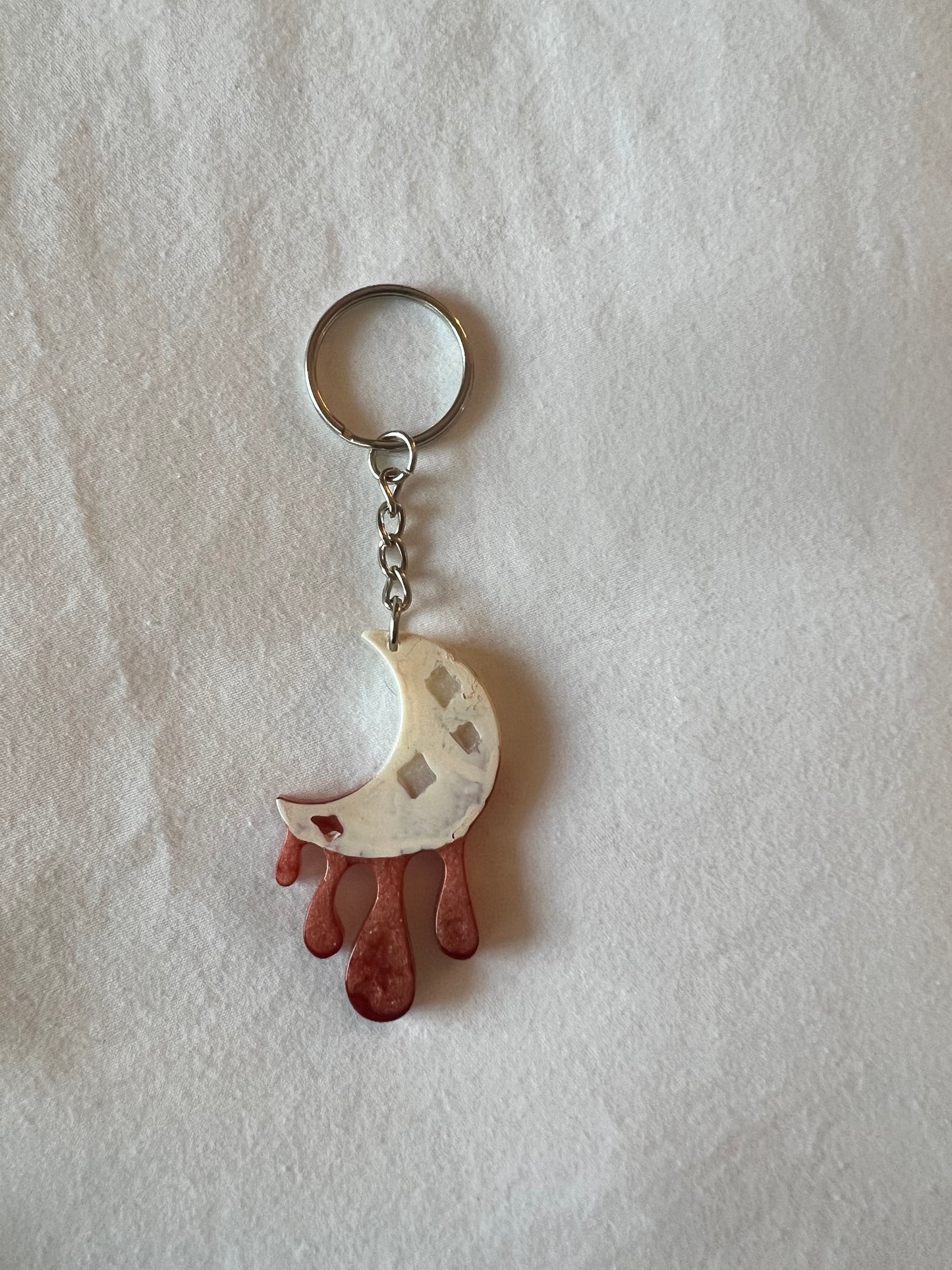 Blood moon keychain