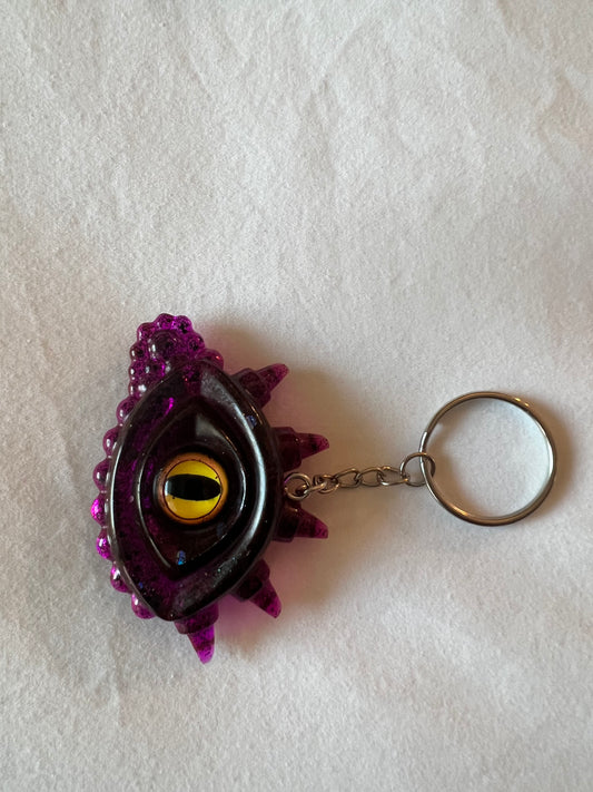 Dragon eye keychain